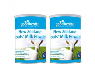 【新西兰直邮包邮】Good Health 好健康 山羊奶粉 400克x2罐